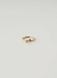 Inel materiale metalice roz IXXXI femeie