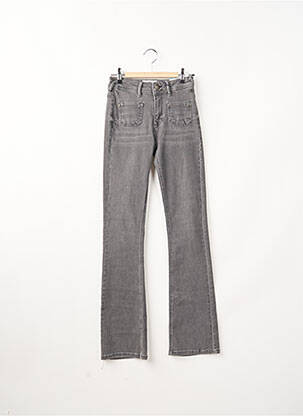 Blugi cu croială evazată gri FREEMAN T.PORTER femeie