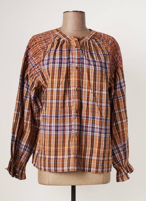 Cămașă maro CHARLIE JOE femeie