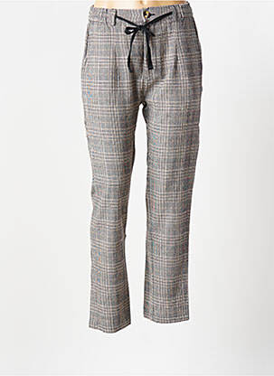 Pantalon chino închidere cu fermoar sub clapetă cu nasturi mărime normală negru CHARLIE JOE femeie