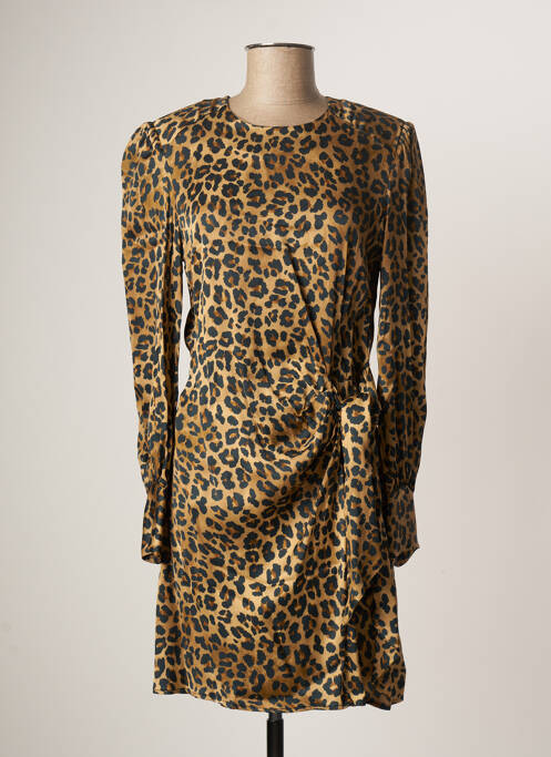 Rochie scurtă maro OTTOD'AME femeie