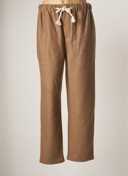 Pantalon drept bej CHLOÉ STORA femeie
