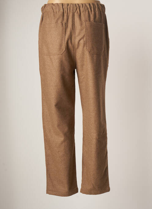 Pantalon drept bej CHLOÉ STORA femeie