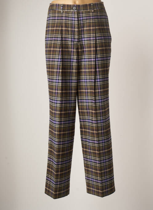 Pantalon larg verde CHLOÉ STORA femeie