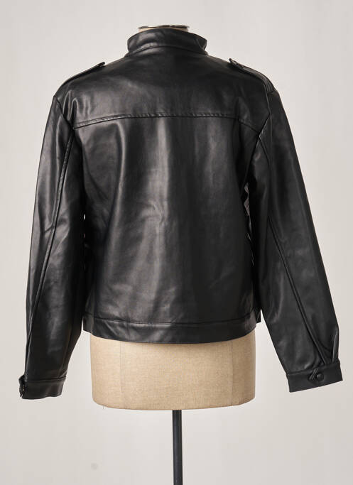 Geci din piele ecologică negru DAPHNEA femeie