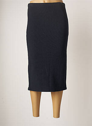 Fustă midi albastru QUATRE VINGT JOURS femeie