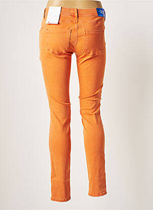 Pantalon slim talie joasă talie joasă portocalie STREET ONE femeie