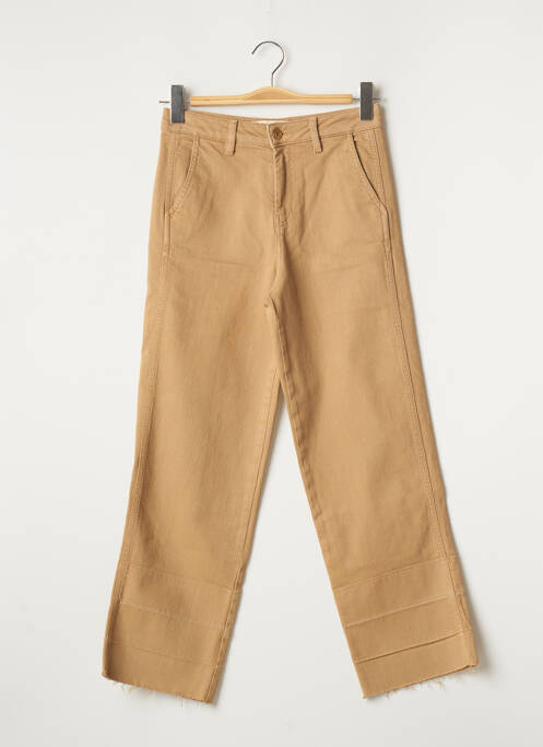 Blugi cu croială dreaptă bej LA PETITE FRANCAISE femeie