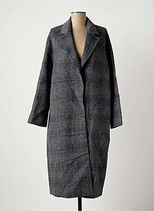 Palton lung gri LA FEE MARABOUTEE femeie