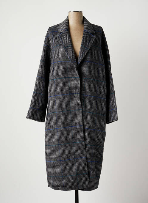 Palton lung gri LA FEE MARABOUTEE femeie