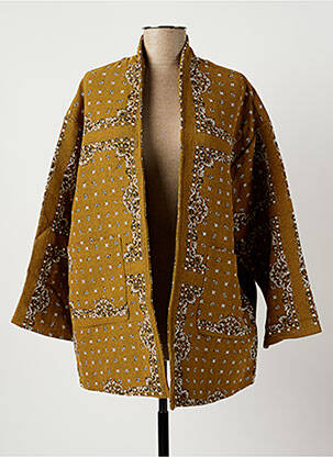 Jachete casual galben LA FÉE ATELIER BY LA FÉE MARABOUTÉE femeie