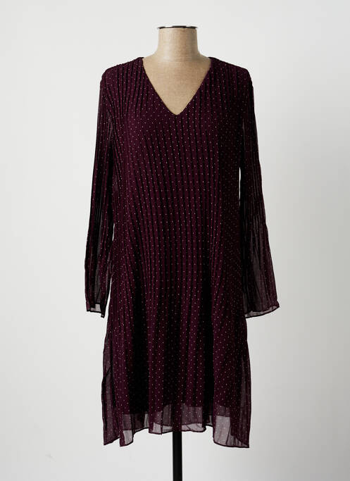 Rochie midi violet LA FEE MARABOUTEE femeie