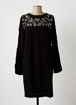 Rochie midi mâneci lungi mâneci lungi negru LA FEE MARABOUTEE femme