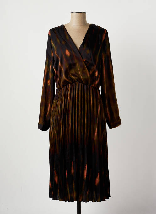 Rochie midi verde LA FEE MARABOUTEE femeie