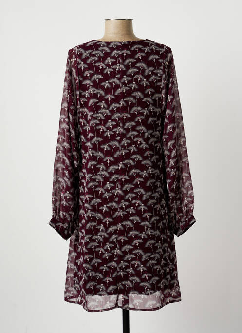 Rochie midi violet LA FEE MARABOUTEE femeie