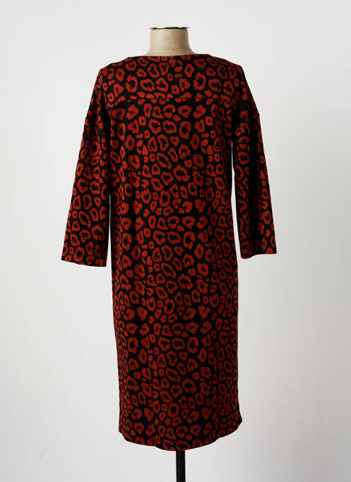 Rochie pulover maro LA FEE MARABOUTEE femeie