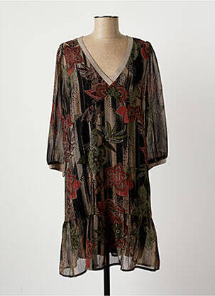 Rochie midi negru LA FEE MARABOUTEE femeie