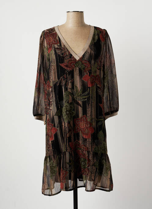 Rochie midi negru LA FEE MARABOUTEE femeie