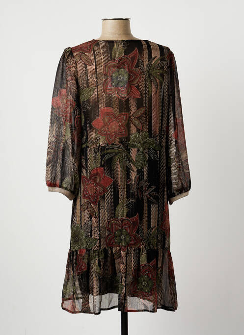 Rochie midi negru LA FEE MARABOUTEE femeie