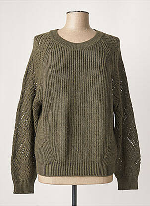 Pulover verde LA FEE MARABOUTEE femeie