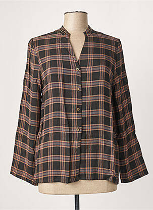 Cămașă maro LA FEE MARABOUTEE femeie