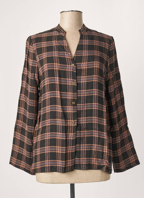 Cămașă maro LA FEE MARABOUTEE femeie