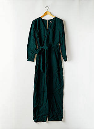 Salopetă-pantalon croială cambrată mâneci lungi verde LA FÉE ATELIER BY LA FÉE MARABOUTÉE femeie