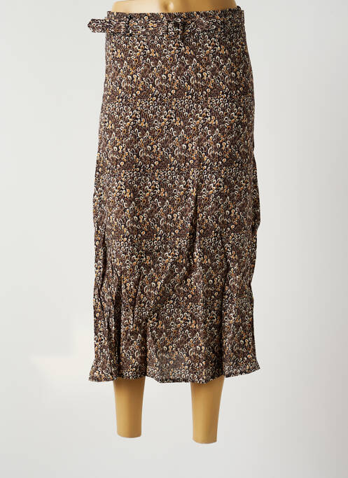 Fustă lungă maro LA FEE MARABOUTEE femeie