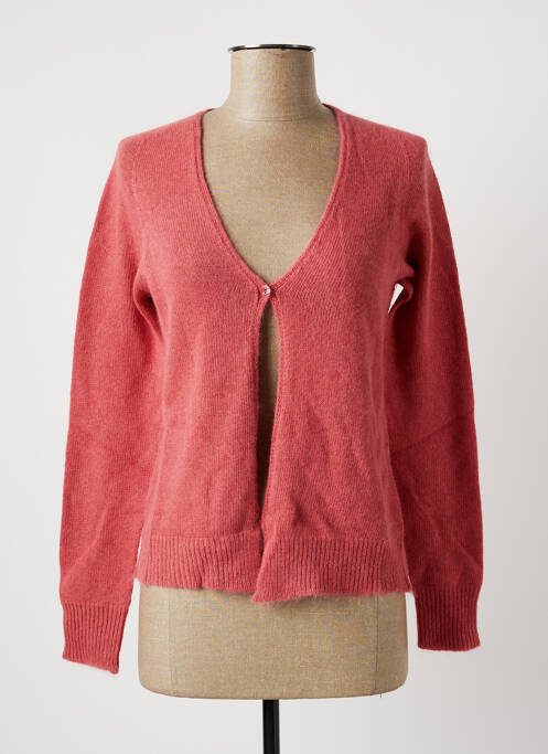 Vestă cu mâneci lungi roz LA FEE MARABOUTEE femeie