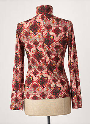 Tricou mâneci lungi mâneci lungi roșu LA FEE MARABOUTEE femeie