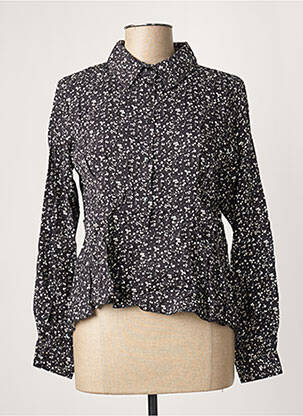 Cămașă croială cambrată mâneci lungi negru LA FEE MARABOUTEE femme