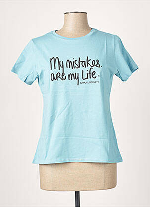 Tricou albastru LA FEE MARABOUTEE femeie