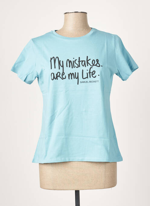 Tricou albastru LA FEE MARABOUTEE femeie