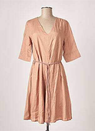 Rochie scurtă mâneci scurte mâneci scurte roz CREAM femeie