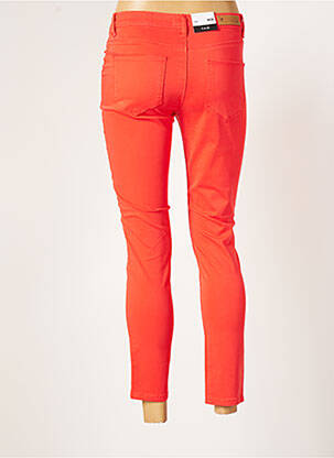 Pantalon 7/8 elasticitate mărime normală portocalie F.A.M. femeie