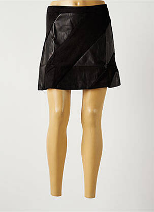 Fustă scurtă negru ARTLOVE femeie