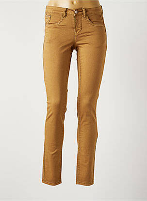 Pantalon slim bej CREAM femeie