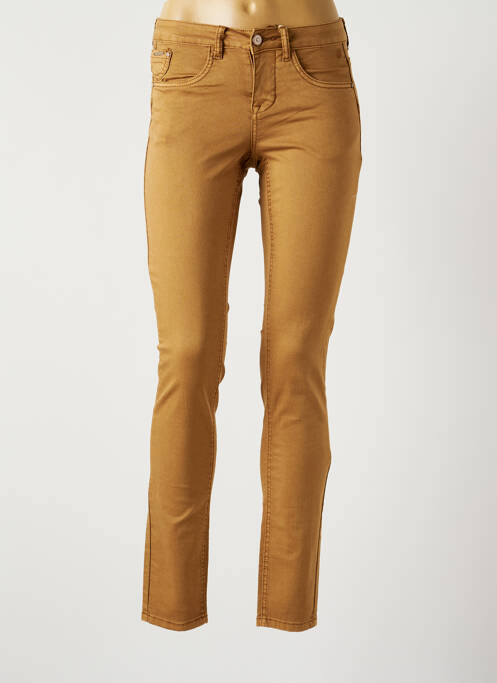 Pantalon slim bej CREAM femeie