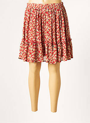 Fustă scurtă roșu LILIE ROSE femeie