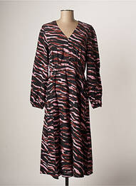 Rochie lungă mâneci lungi mâneci lungi negru B.YOUNG femeie
