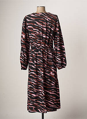 Rochie lungă mâneci lungi mâneci lungi negru B.YOUNG femeie