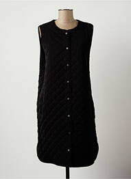 Vestă fără mâneci buzunare negru SIGNATURE femme