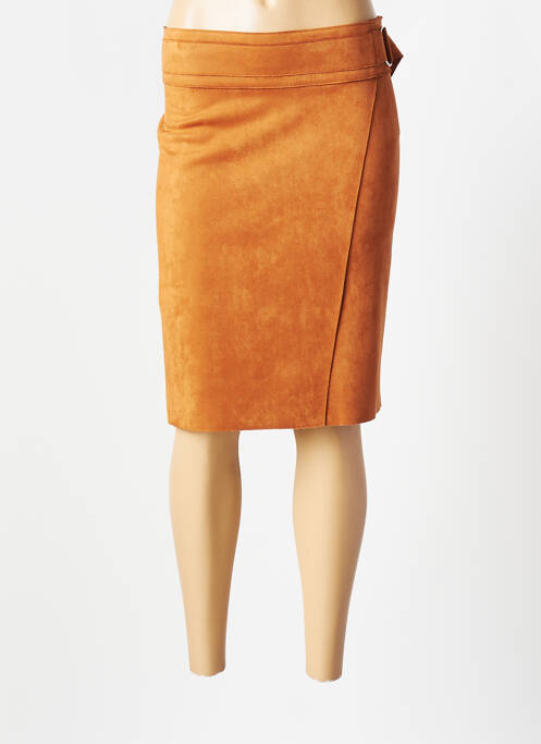 Fustă midi portocaliu DIANE LAURY femeie