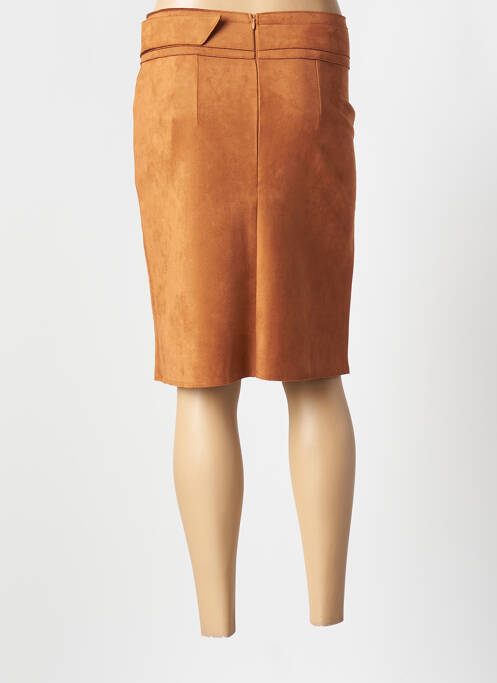 Fustă midi portocaliu DIANE LAURY femeie
