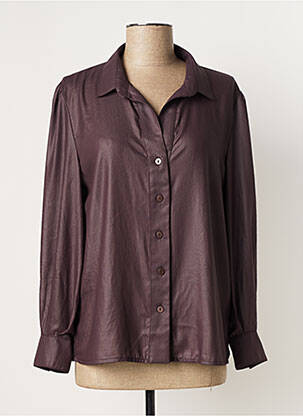 Cămașă maro LE PETIT BAIGNEUR femeie