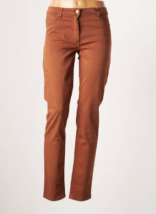 Pantalon slim maro BETTY BARCLAY femeie
