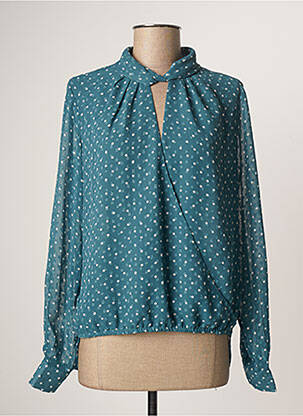 Bluză albastru GUESS femeie