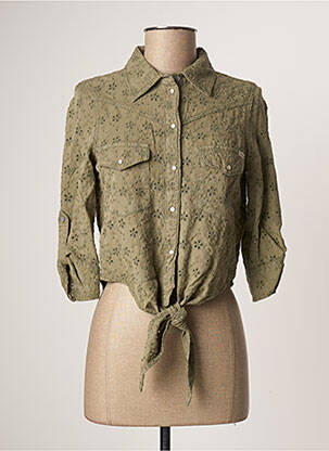 Cămașă verde GUESS femeie