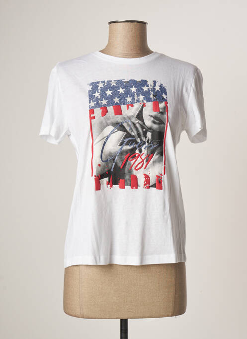 Tricou alb GUESS femeie