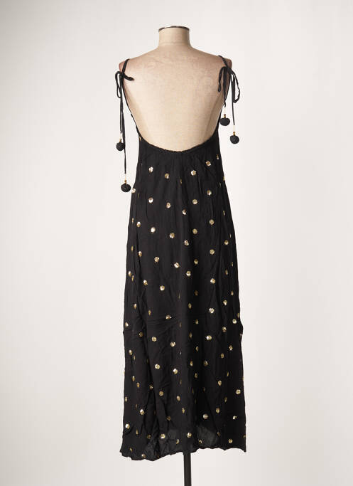 Rochie lungă negru GOA femeie